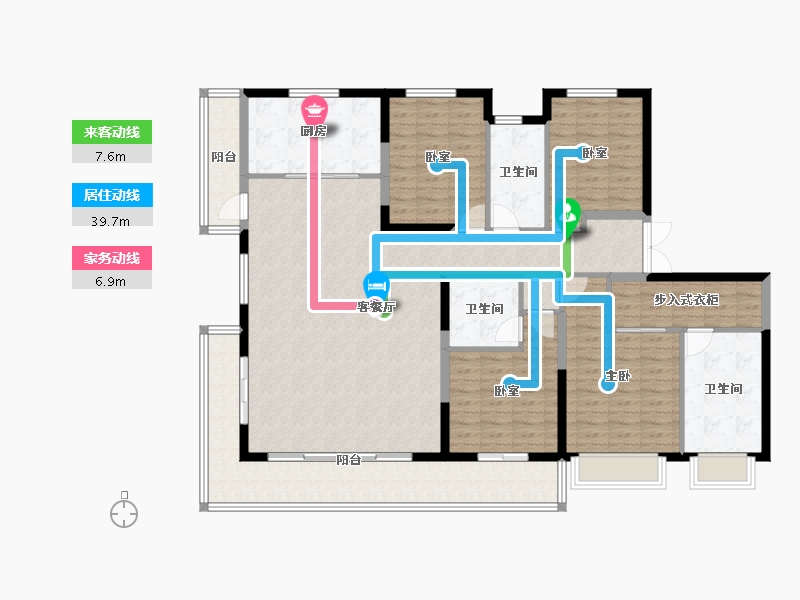 陕西省-西安市-御锦城-158.15-户型库-动静线