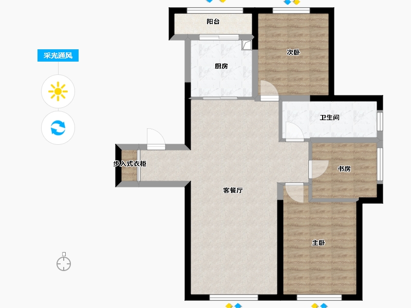 辽宁省-本溪市-太子城五期26号27号28号楼-99.01-户型库-采光通风