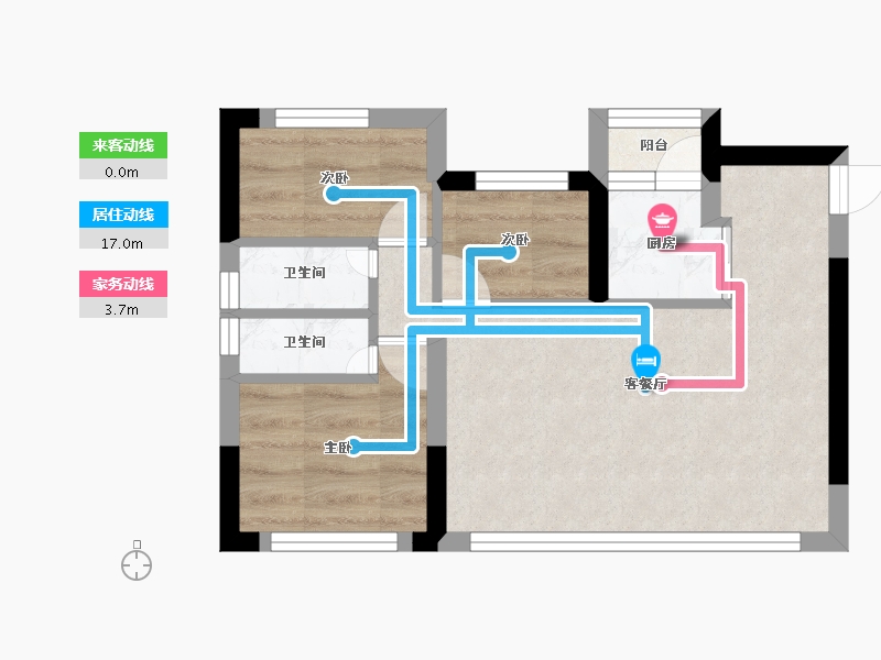 四川省-成都市-德信东原印江宸-34.26-户型库-动静线