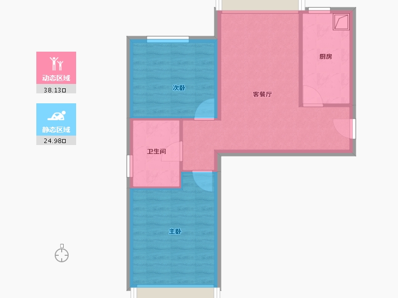 北京-北京市-北京建工·揽星宸-56.16-户型库-动静分区