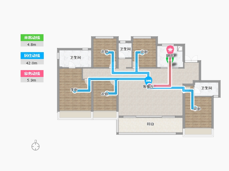 浙江省-温州市-东厦滨江上品-151.17-户型库-动静线