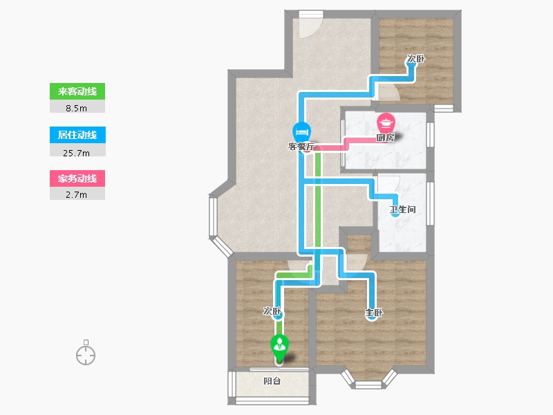 广东省-深圳市-万象新园-66.10-户型库-动静线