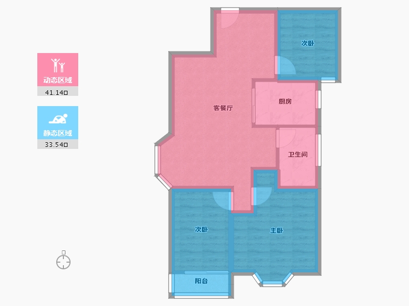 广东省-深圳市-万象新园-66.10-户型库-动静分区