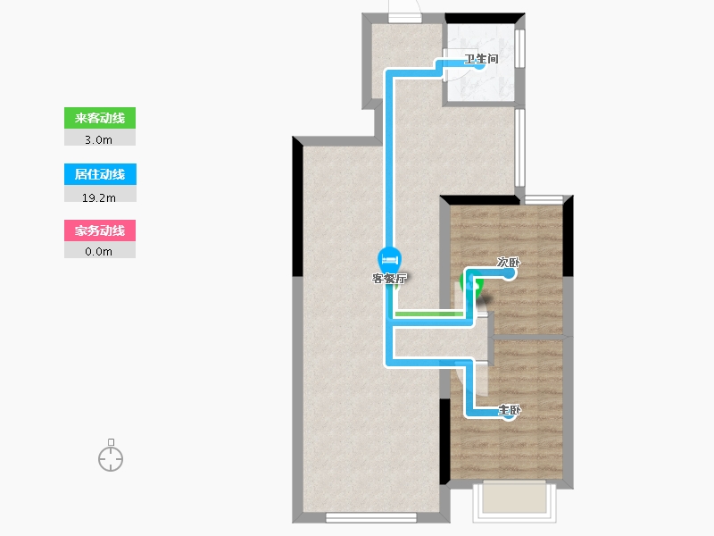 浙江省-丽水市-丽水建发·养云-64.00-户型库-动静线