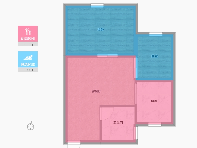 广东省-深圳市-南光城市花园-43.14-户型库-动静分区