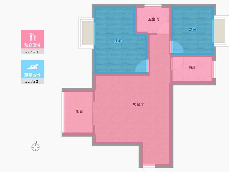 广东省-深圳市-国际名园-57.03-户型库-动静分区