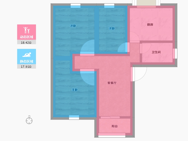 广东省-深圳市-南油生活区(B区)-30.18-户型库-动静分区