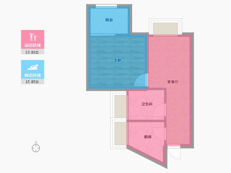 广东省-深圳市-信和自由广场-34.76-户型库-动静分区