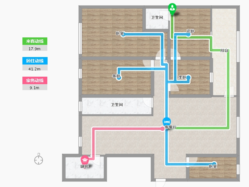 广东省-深圳市-保利上城-145.49-户型库-动静线