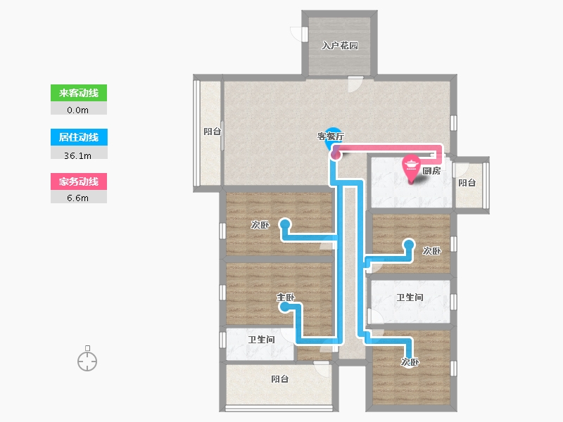 广东省-深圳市-御府名筑-112.00-户型库-动静线