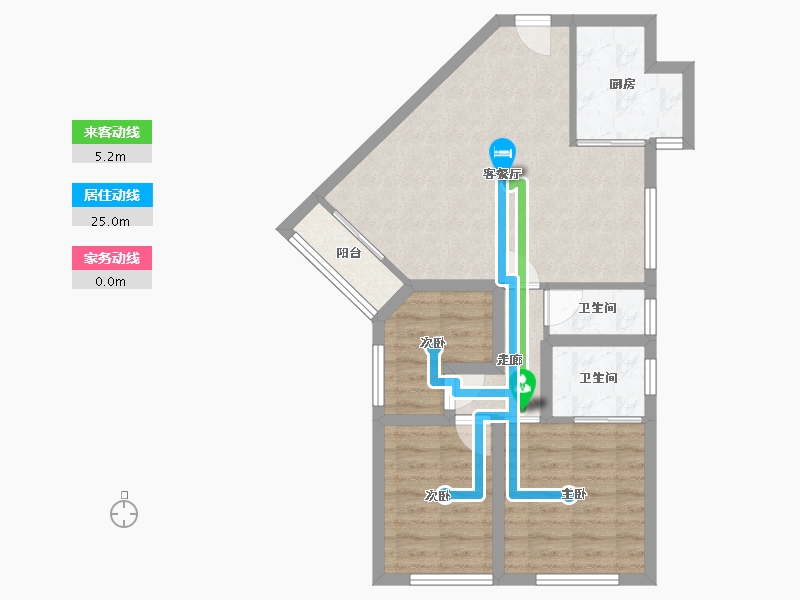 广东省-深圳市-天元大厦-67.49-户型库-动静线