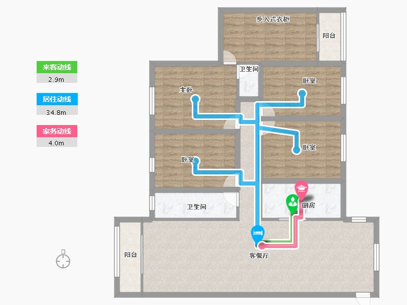 广东省-深圳市-宏发领域-114.39-户型库-动静线