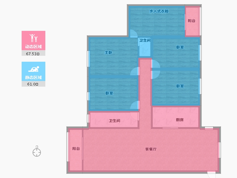 广东省-深圳市-宏发领域-114.39-户型库-动静分区