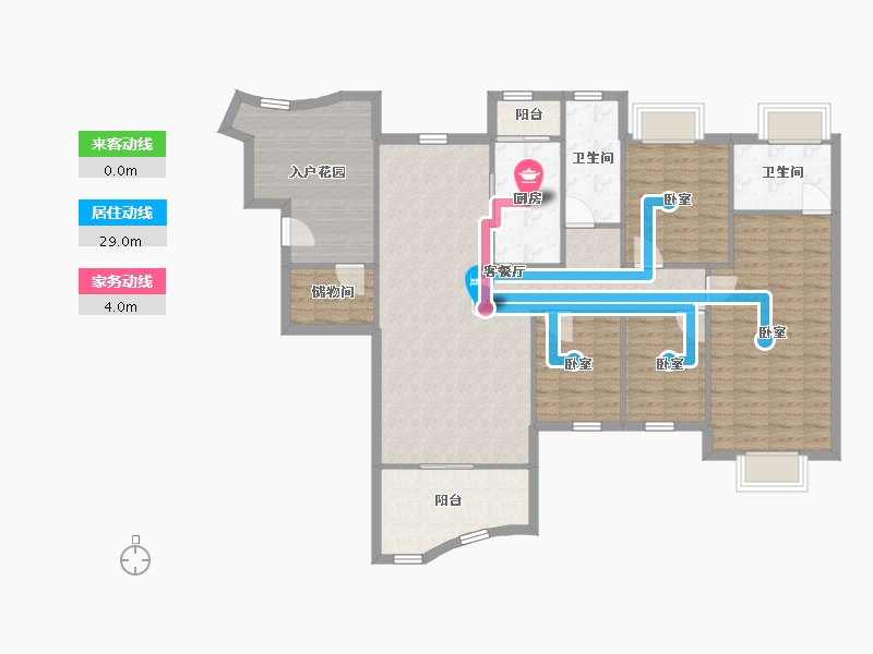 广东省-深圳市-金泓凯旋城-124.42-户型库-动静线