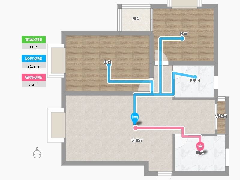 广东省-深圳市-时代骄子大厦-72.52-户型库-动静线