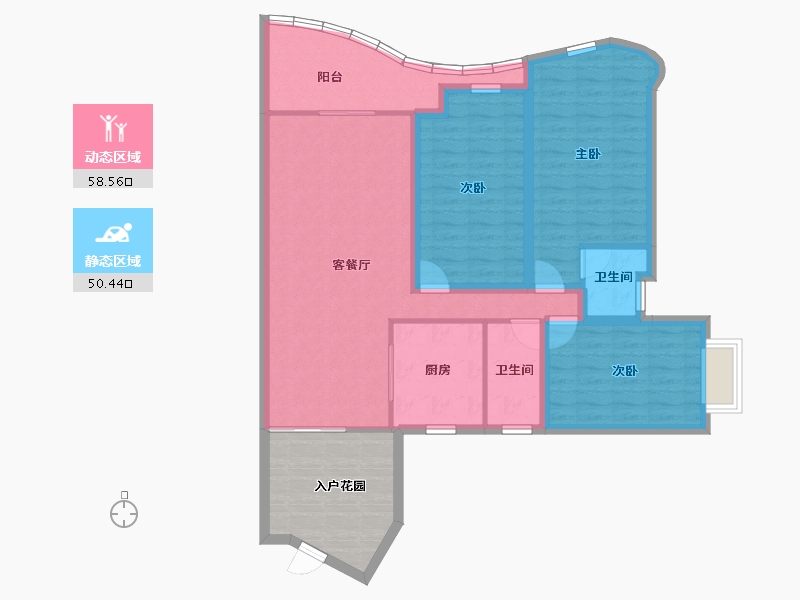 广东省-深圳市-名家富居-108.20-户型库-动静分区