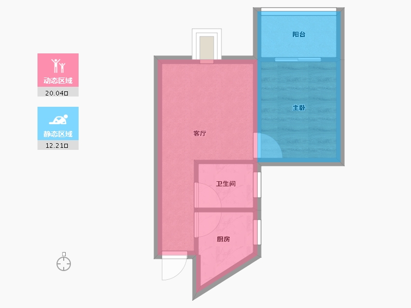 广东省-深圳市-信和自由广场-27.96-户型库-动静分区