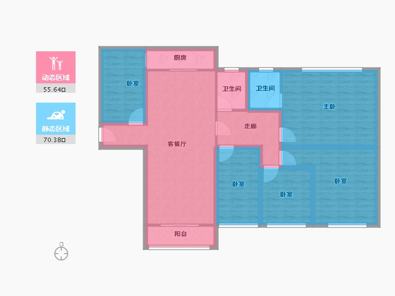 广东省-深圳市-天源大厦-112.02-户型库-动静分区