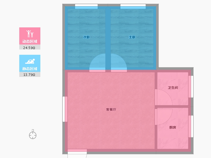 广东省-深圳市-红岭大厦-33.75-户型库-动静分区