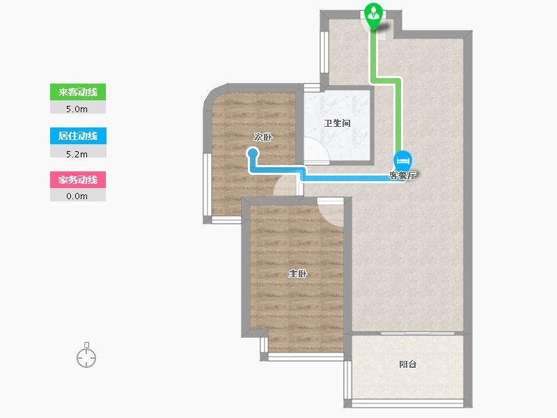 广东省-深圳市-碧榕湾-63.44-户型库-动静线