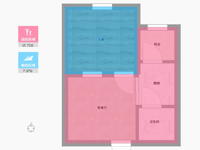 广东省-深圳市-南海大厦-20.32-户型库-动静分区