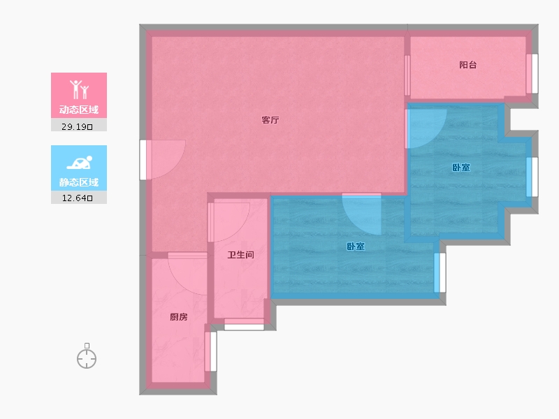 广东省-深圳市-卧龙阁(罗湖)-36.89-户型库-动静分区