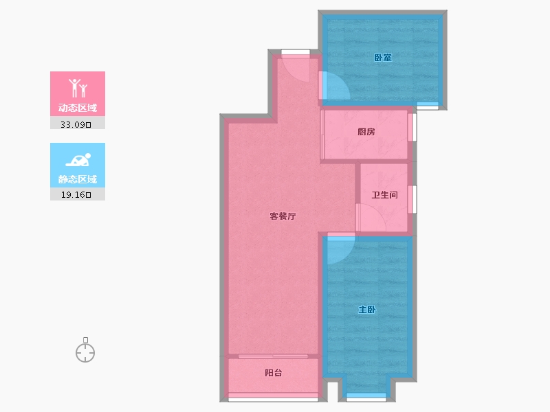 广东省-深圳市-长丰苑-45.86-户型库-动静分区