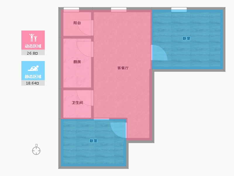 广东省-深圳市-日豪名园-40.33-户型库-动静分区