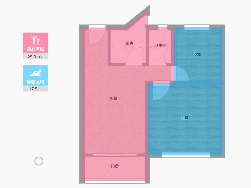 广东省-深圳市-雅仕居-37.31-户型库-动静分区