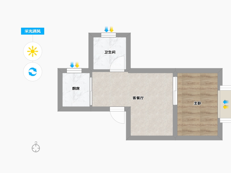 广东省-深圳市-时代骄子大厦-25.21-户型库-采光通风