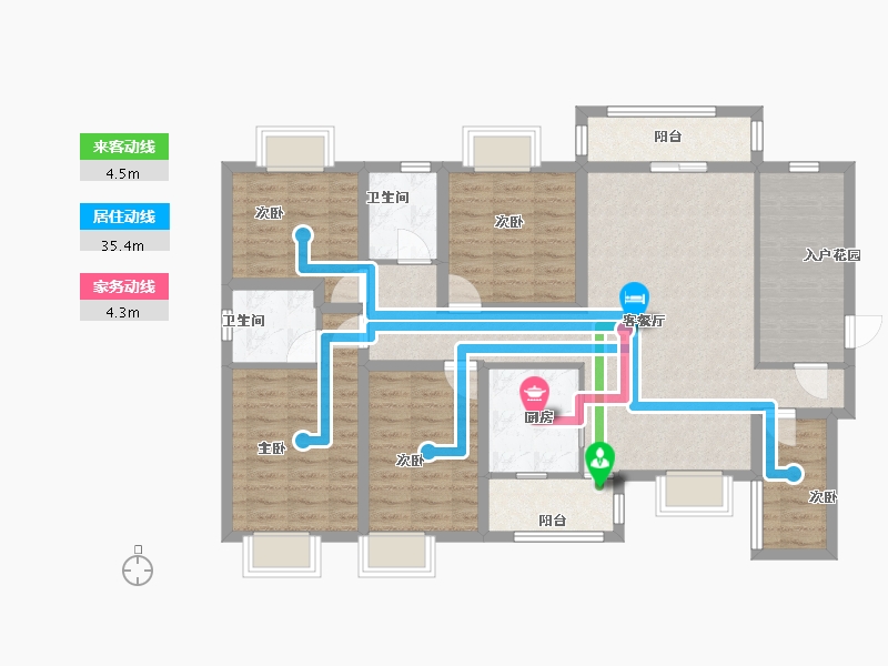 广东省-深圳市-华晖云门-112.95-户型库-动静线