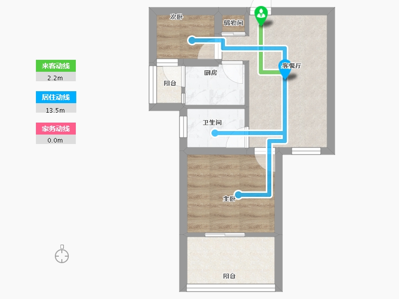 湖北省-黄冈市-东方颐园-33.00-户型库-动静线