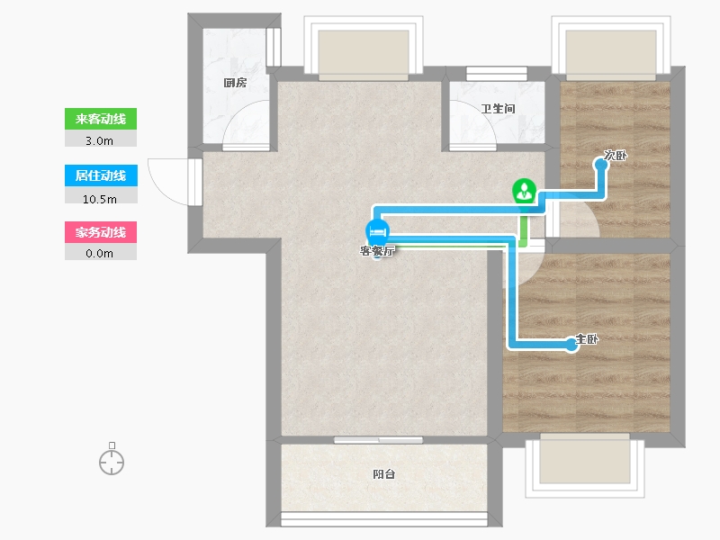 广东省-深圳市-旺海怡苑-45.16-户型库-动静线