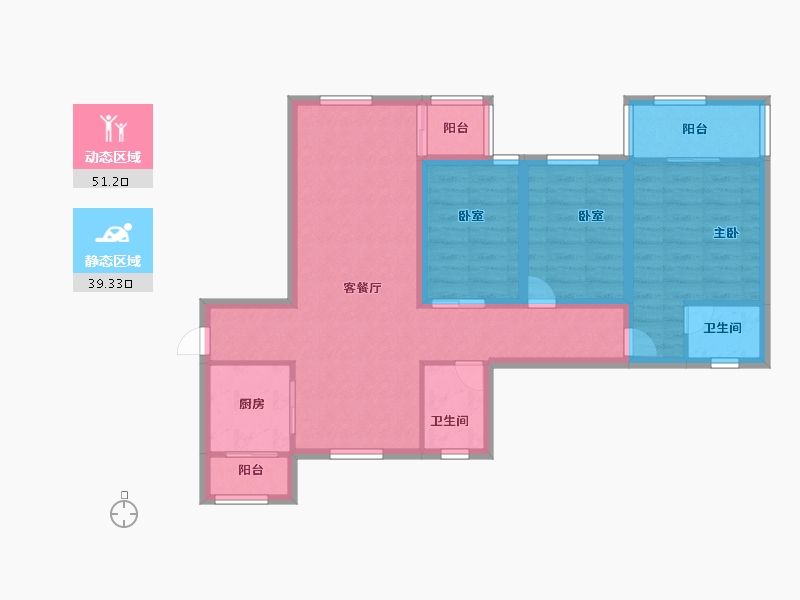 广东省-深圳市-风临洲-79.81-户型库-动静分区