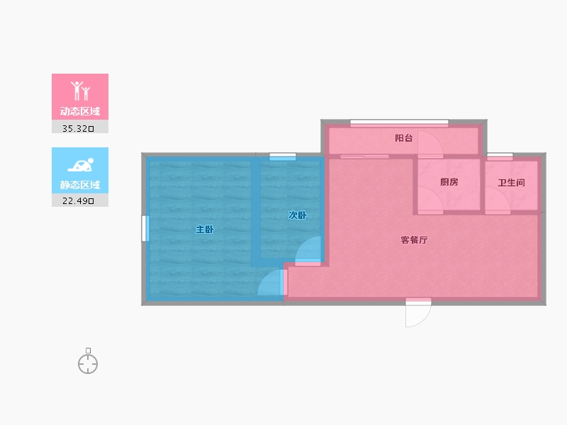 广东省-深圳市-城市天地广场-51.15-户型库-动静分区