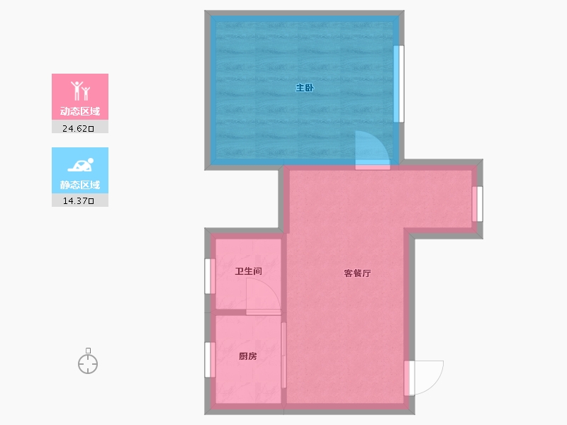 广东省-深圳市-东悦名轩-34.54-户型库-动静分区