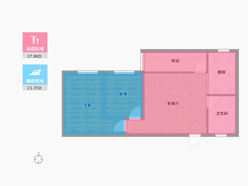 广东省-深圳市-城市天地广场-52.37-户型库-动静分区