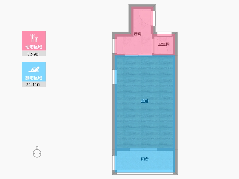 广东省-深圳市-南油生活区(B区)-23.62-户型库-动静分区