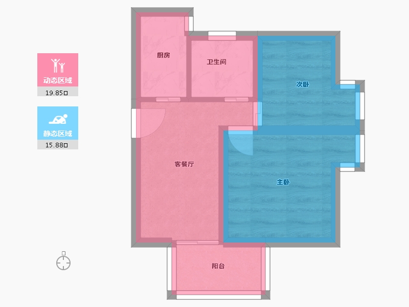 湖北省-黄冈市-高嘉花园-30.30-户型库-动静分区