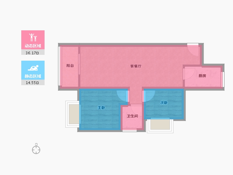 广东省-深圳市-银湖山庄-44.21-户型库-动静分区