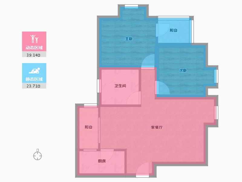 广东省-深圳市-时代骄子大厦-55.38-户型库-动静分区