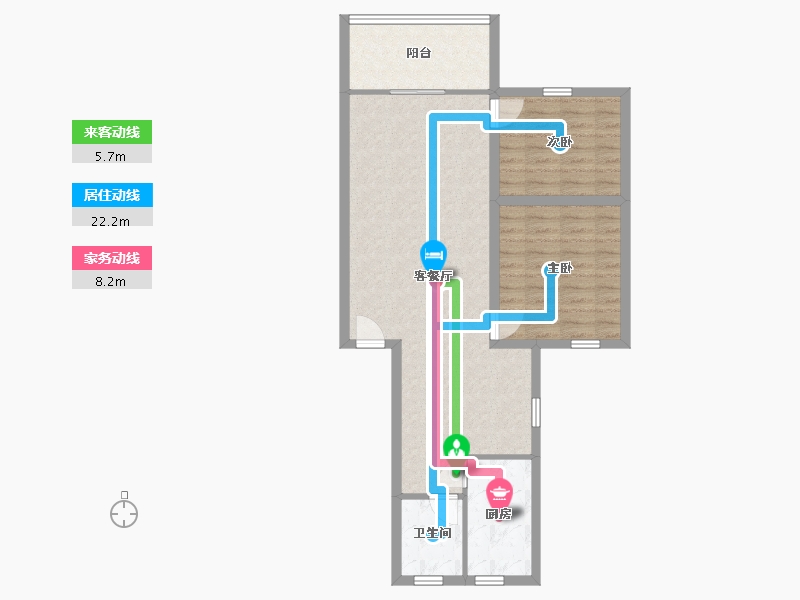 广东省-深圳市-碧榕湾-78.23-户型库-动静线