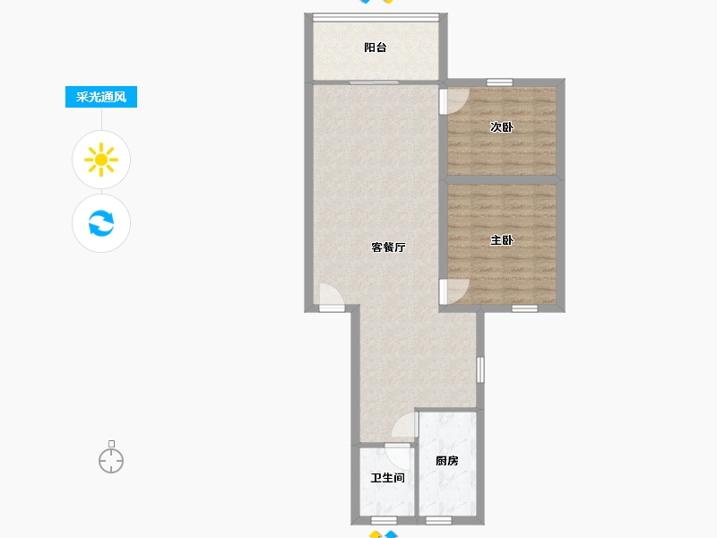 广东省-深圳市-碧榕湾-78.23-户型库-采光通风