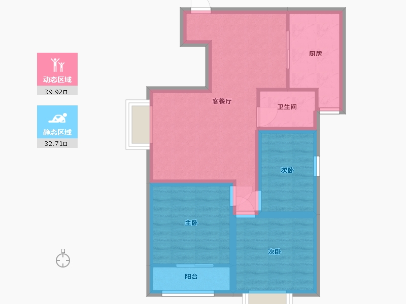 广东省-深圳市-万象新园-64.05-户型库-动静分区