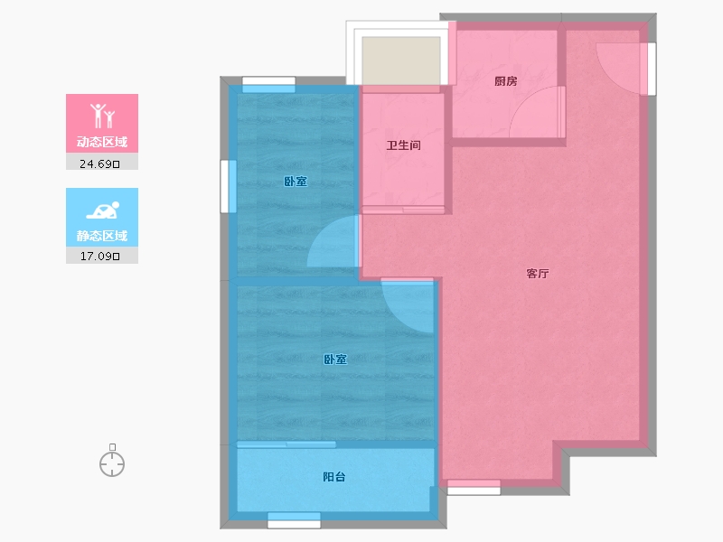 广东省-深圳市-联城美园-37.17-户型库-动静分区