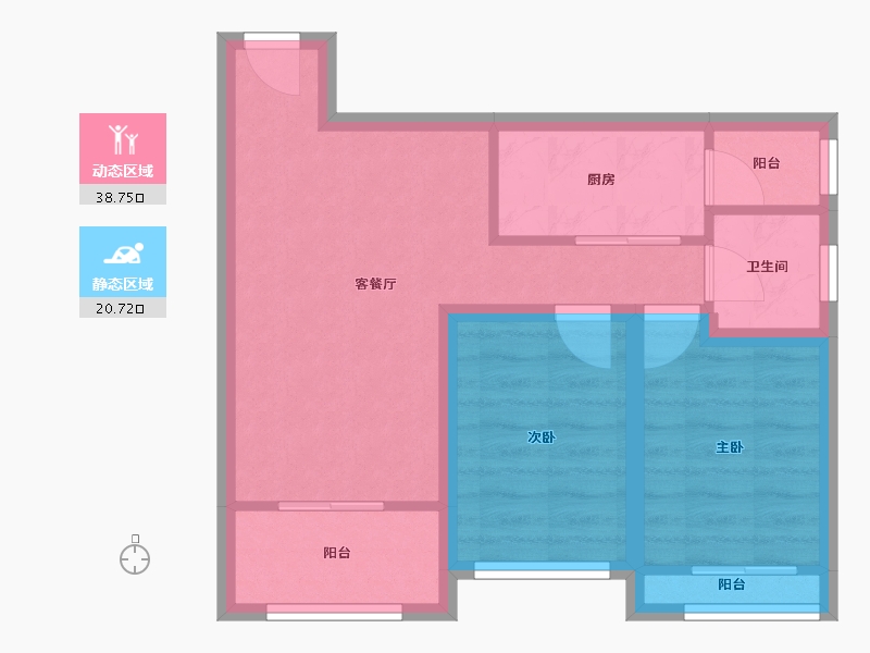 广东省-深圳市-合正汇一城-52.03-户型库-动静分区