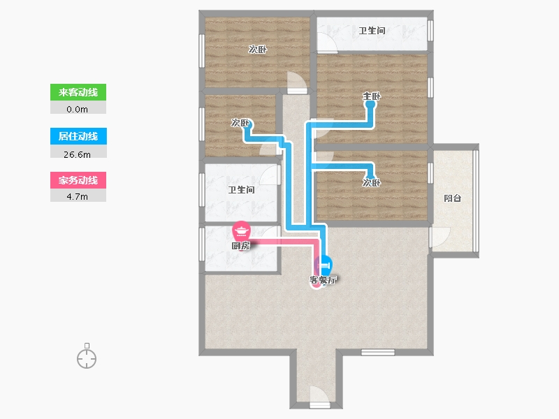 广东省-深圳市-港湾丽都-112.28-户型库-动静线