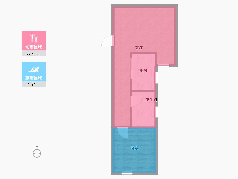 广东省-深圳市-金丽豪苑-37.71-户型库-动静分区