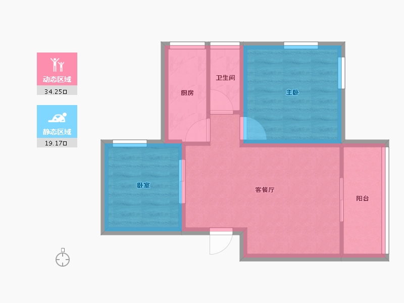 广东省-深圳市-中润大厦-47.17-户型库-动静分区