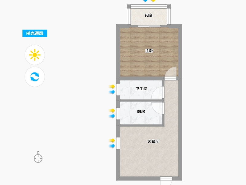 广东省-深圳市-天琴阁-39.52-户型库-采光通风